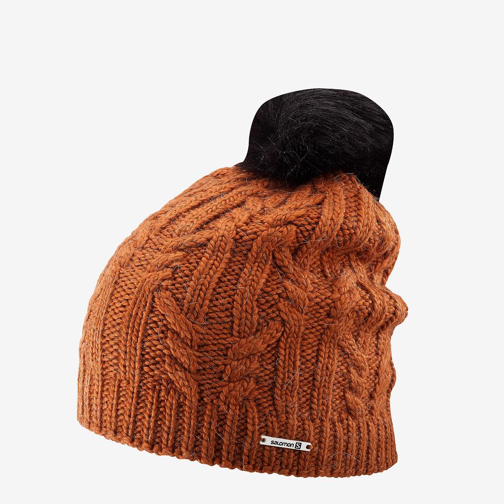 Gorros Salomon Mujer Marrones - Salomon Argentina IVY ,679204-LRT